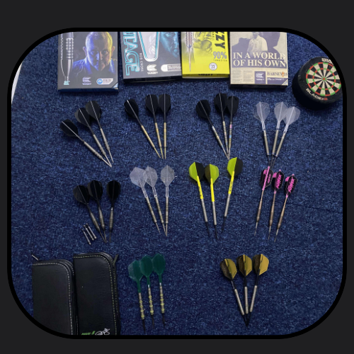 image for 11 Sets of darts and more! To be sold together 
