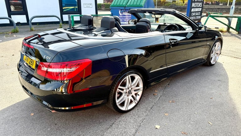 2012 Mercedes-Benz E-Class E350 CDI BlueEFFICIENCY [265] Sport 2dr Tip Auto CONVERTIBLE Diesel Au...