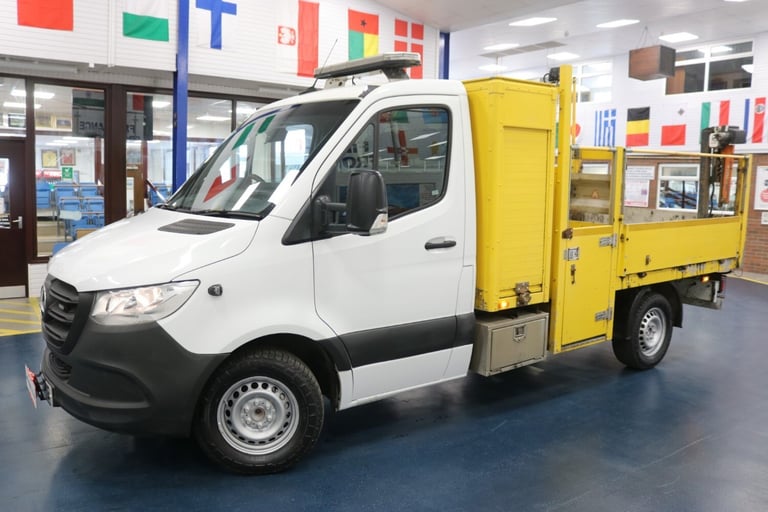 2019 - 19 - MERCEDES SPRINTER 314 2.2CDI 143PS SINGLE CAB DROPSIDE C/W CRANE