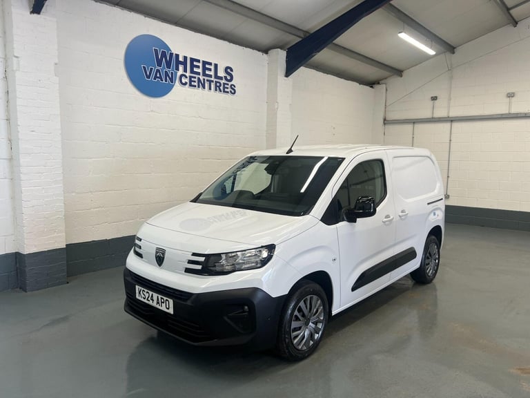2024 Peugeot Partner 1.5 BlueHDi 1000 Asphalt Standard Panel Van SWB Euro 6 (s/s) 5dr Panel Van D...