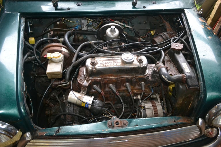 Classic Mini Rover British Open 1275cc Manual Project Spares or Repairs
