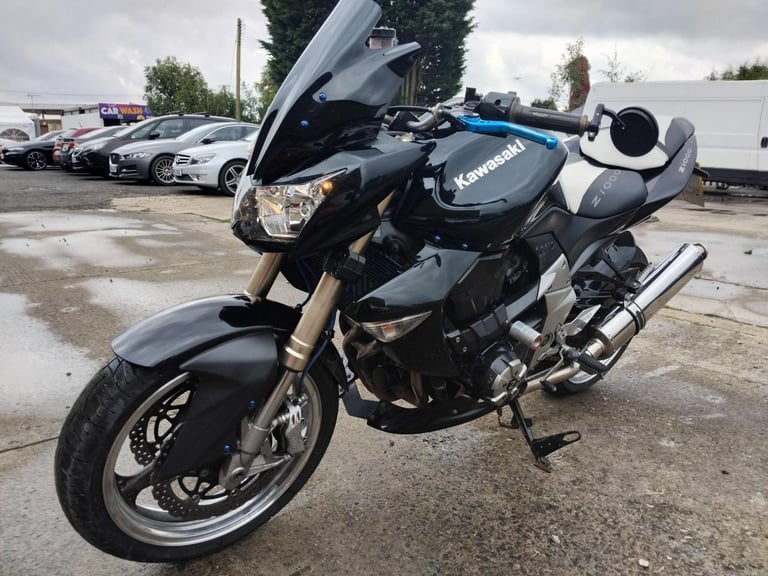 2008 08 KAWASAKI ZR 1000 B7F Z1000 Z NEW MOT CLEAN BLACK NAKED MUSCLE ZR1000