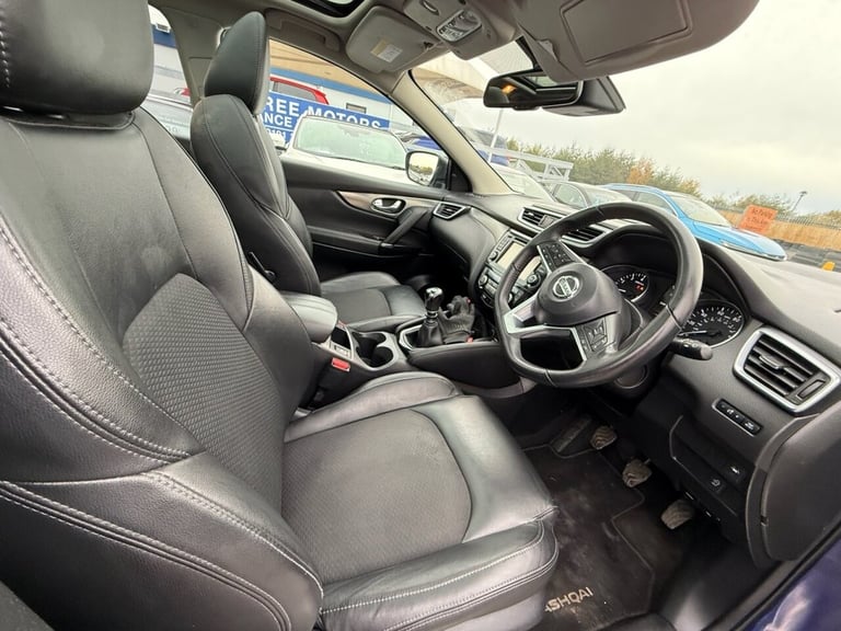 2017 Nissan Qashqai 1.2 Petrol (DIG-T), Tekna Edition, Manual, Euro 6,  HATCHBACK Petrol Manual
