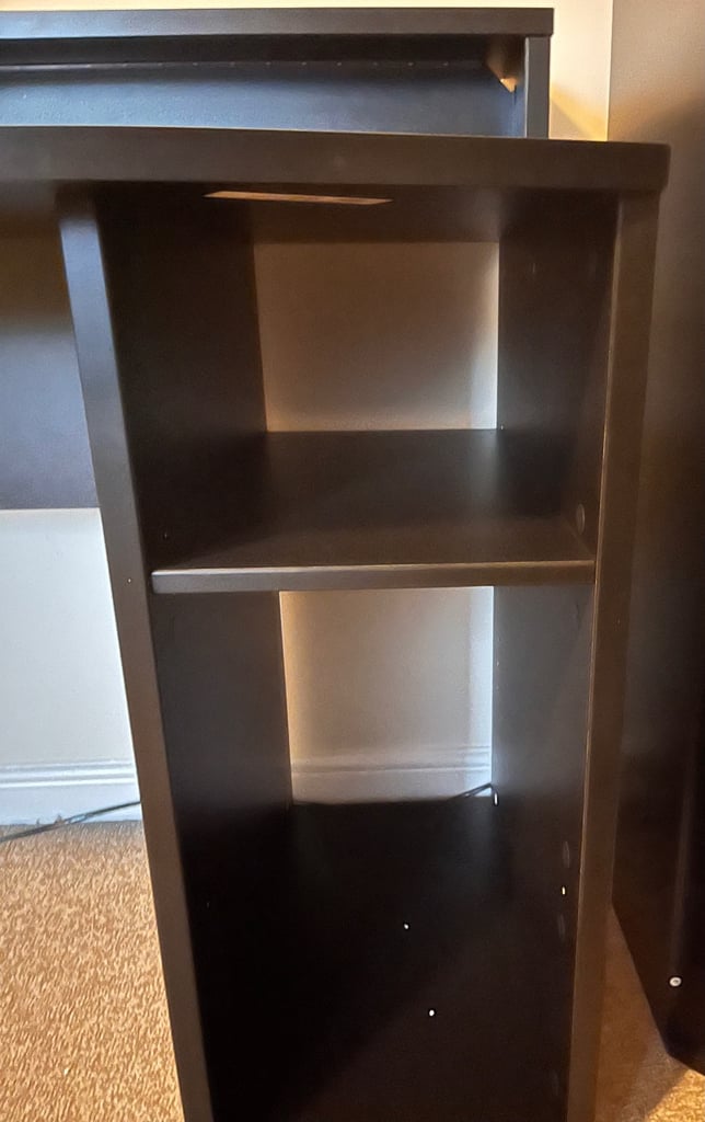 Black desk