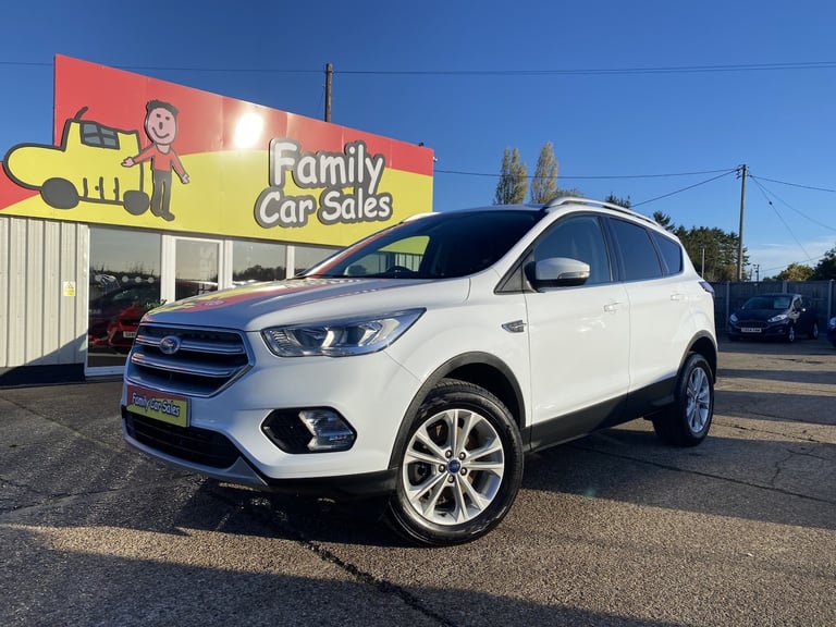 2018 FORD KUGA 2.0 TDCi TITANIUM WHITE NEW CAMBELT + MAJOR SERVICE INCLUDED