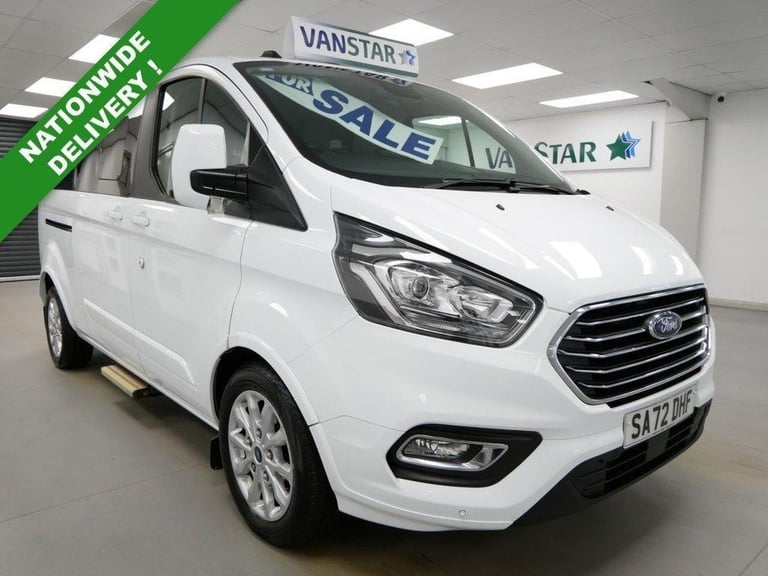 72 TOURNEO CUSTOM 320 2.0 EBL 130 BHP LONG TITANIUM AUTOMATIC 9 SEAT ( NO VAT )