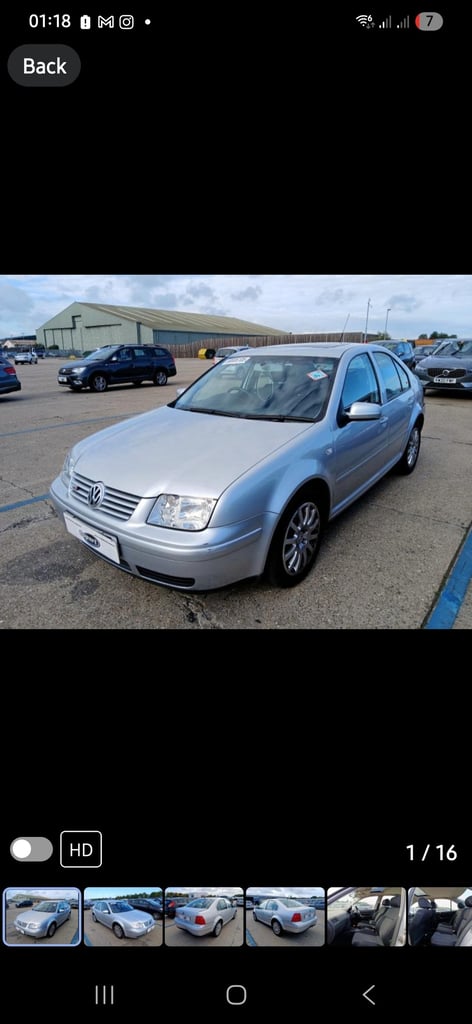2004 Volkswagen Bora 2.3 V5 4dr Tip Auto [170bhp] SALOON Petrol Automatic