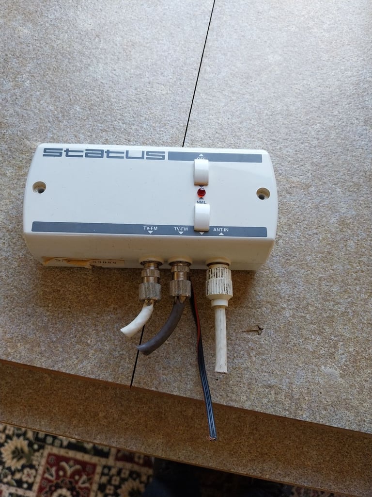 Status caravan TV booster box 