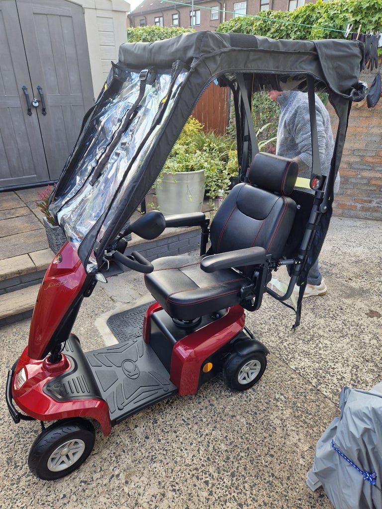 Kc komfy8 mobility scooter with canopy 