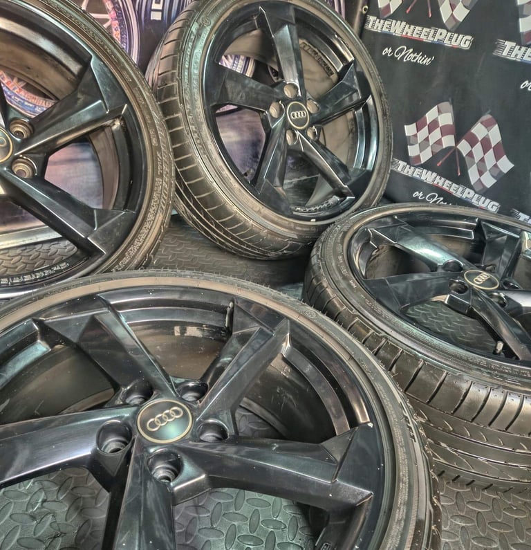 18" AUDI ROTOR QUATTRO ALLOYS/5×112/FIT AUDI, VW, SEAT/ FAST DELIVERY