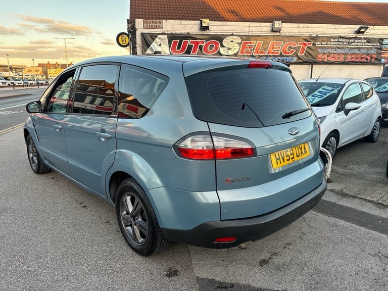 2009 Ford S-Max 1.8 TDCi Zetec MPV 5dr Diesel Manual (164 g/km, 123 bhp) MPV Diesel Manual
