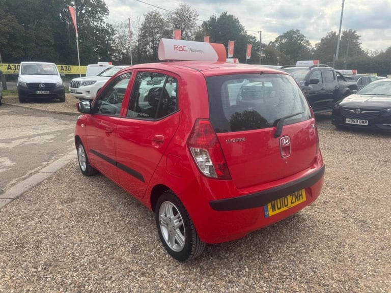 2010 Hyundai i10 1.2 Comfort 5dr HATCHBACK PETROL Manual