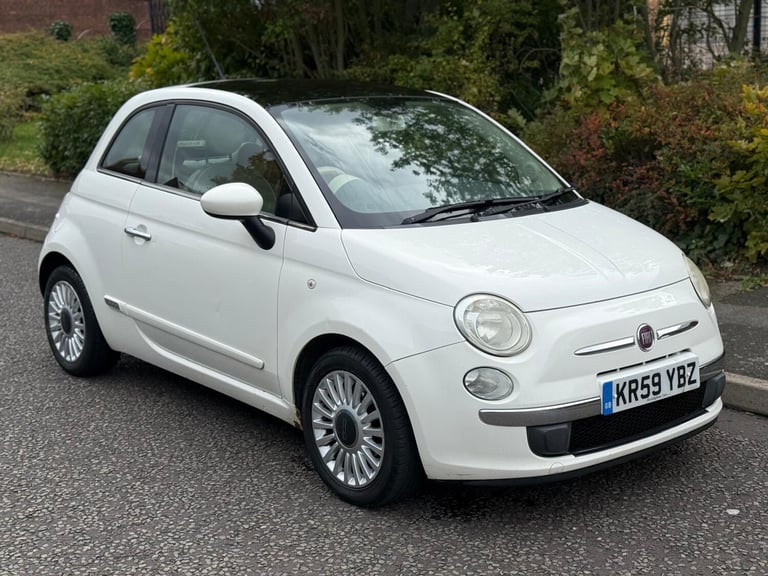 2009 Fiat 500 1.2 Lounge Euro 5 (s/s) 3dr HATCHBACK Petrol Manual