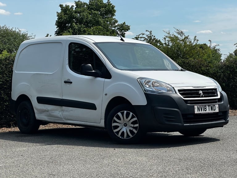 2018 PEUGEOT PARTNER PROFESSIONAL 1.6 HDI ULEZ FREE EURO 6 AC CARPLAY NAV DAB SENSORS SALVAGE CAT N
