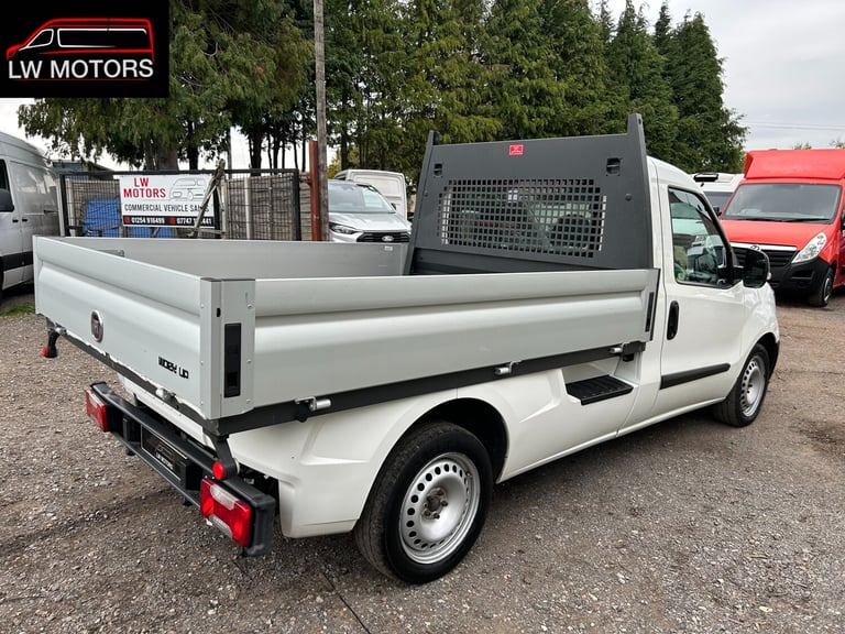 FIAT DOBLO 1.6 MULTIJET 1.6 WORKUP ALLOY DROPSIDER 2021 71 REG MILK FLOAT