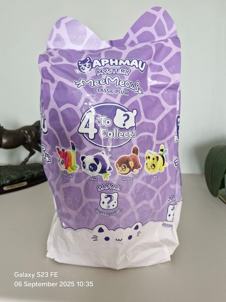 image for New Aphmau MeeMeow Large Plush Safari Figure