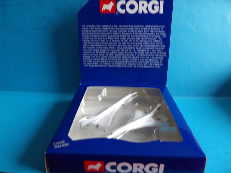 Gemini Jets 1:400 Scale GJBAW443 made for Corgi Concorde 2 piece 