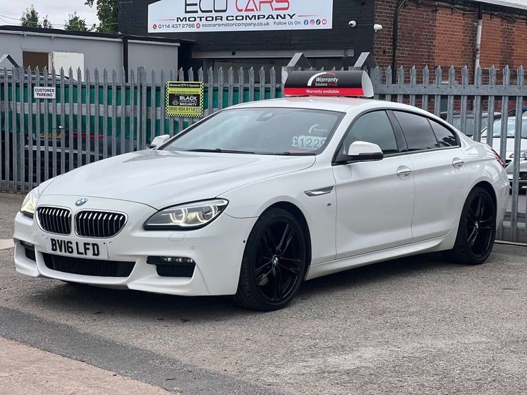 2016 BMW 6 Series 3.0 640d M Sport Auto 4dr Coupe Diesel Automatic