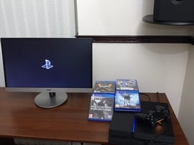 PS4 (comes with controller, games and wires) good condition 