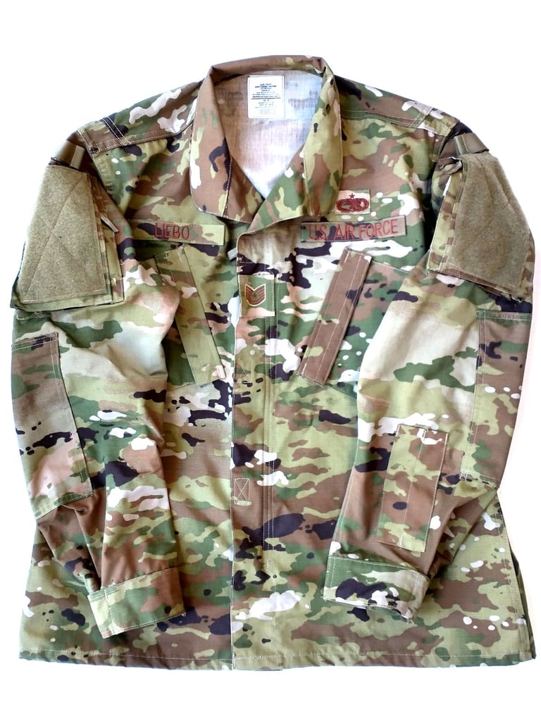 image for Propper US Army GI Multicam ACU OCP Camo Combat Uniform/Coat/Shirt Medium Regular M-R Airsoft