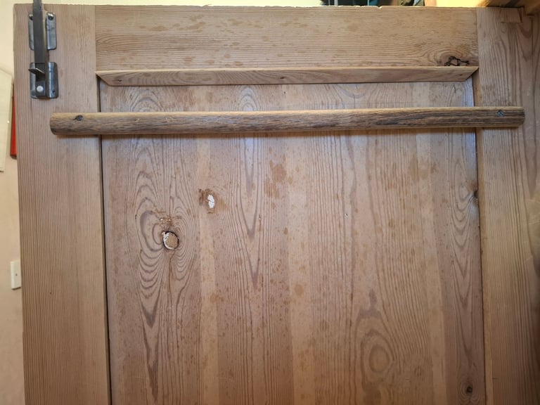 Antique Flat packed Sweedish Pine Wardrobe