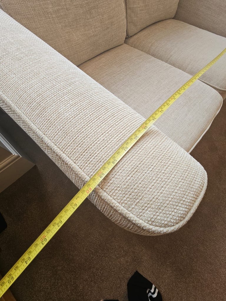 Furniture Village Cream sofas x 2 