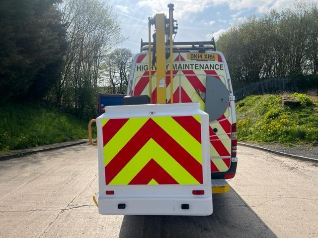 2014 Mercedes Sprinter 513CDi LWB CAZ/ULEZ Versalift Eurotel 38LF 14 Meter hoist
