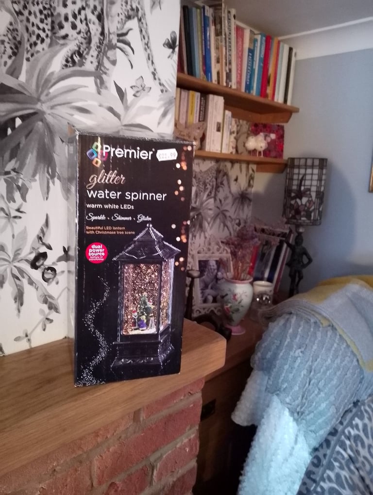 Christmas Glitter Lantern
