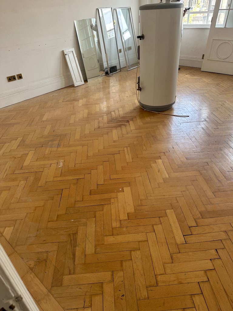 image for Timber herringbone flooring 