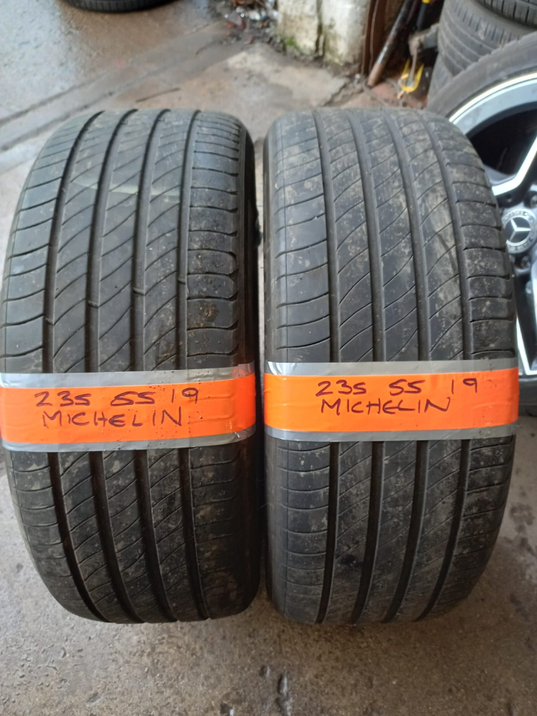 235 55 19 Michelin Matching Pair Only £90 fitted and balance open 7 days