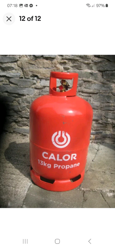 image for 13kg calor full gas bottle perfect for barbecues 
