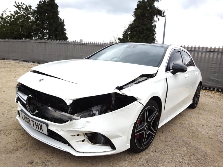 2019 19 REG MERCEDES BENZ A CLASS AMG A35 4MATIC AUTO DAMAGED SALVAGE
