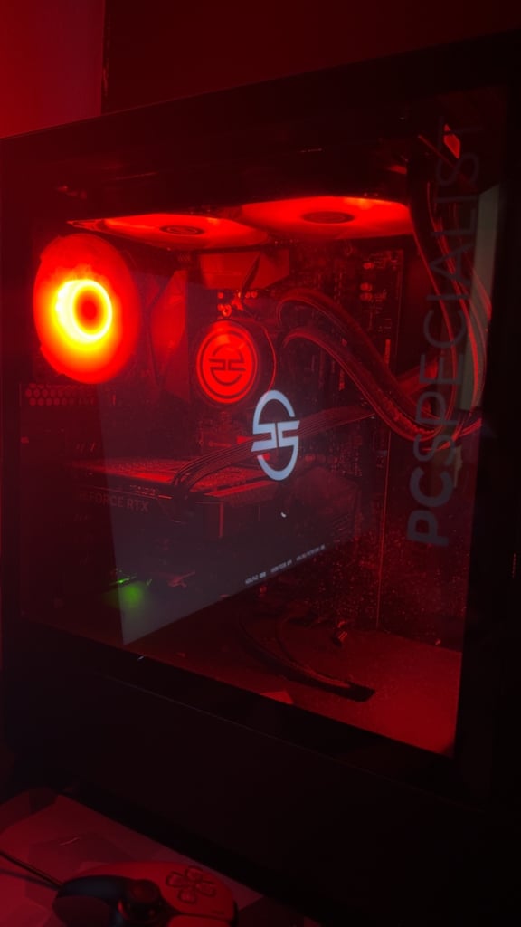 PCSPECIALIST Flux 302 Gaming PC – Intel® Core™ i7, RTX 4060 Ti, 1 TB SSD