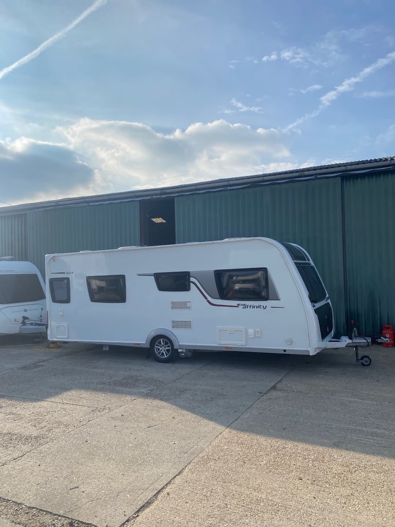 image for T. Giles caravans. 4 berth fixed island bed 