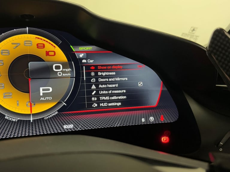  Ferrari 296 GTB 3.0T V6 7.45kWh Coupe 2dr Petrol Plug-in Hybrid F1 DCT Euro 6 (s/s) (830 ps Petr...
