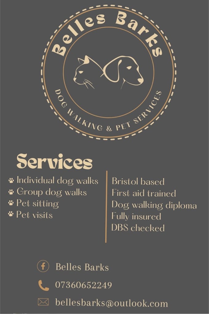 Dog walking and pet services 
