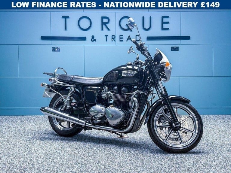 2011 11 TRIUMPH BONNEVILLE 865 SE 865 ROADSTER/RETRO - ULTRA LOW MILES