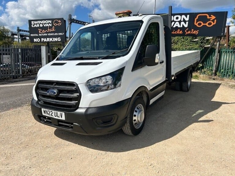 2022 Ford Transit T350 2.0TDCi S/Cab LEADER L4 4M XLWB Dropside DRW 130PS Dropside Diesel Manual