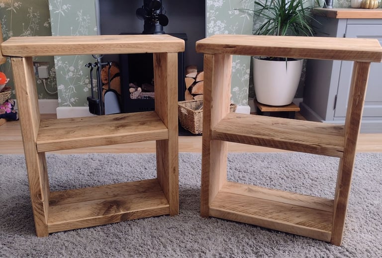 image for Pair of side tables/end tables/bedside tables 