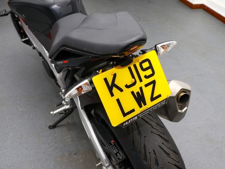 2019, '19 reg. Aprilia Tuono V4 1100 RR. Please See Pics. £8,995