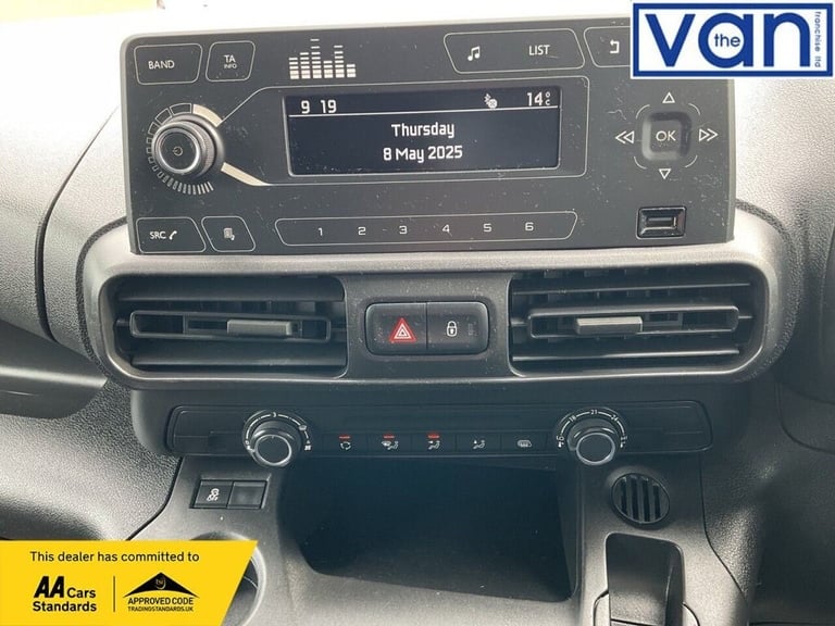 2019 Citroen Berlingo 1.6 BlueHDi 650 X M Panel Van 5dr Diesel Manual SWB Euro 6 (75 ps) with Ele...