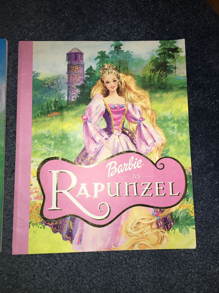 2 Barbie storybooks