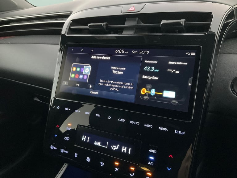 2022 Hyundai TUCSON 1.6 h T-GDi N Line SUV 5dr Petrol Hybrid Auto Euro 6 (s/s) (230 ps) - LANE  S...