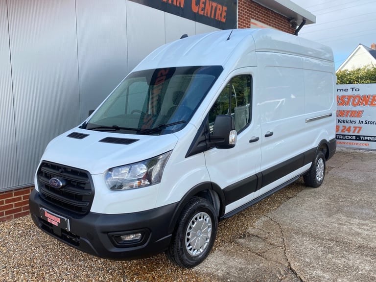 2022 Ford Transit  £  67  A WEEK -  2022  FORD TRANSIT 350 L3H3 LWB VAN AIR CON EURO 6 PANEL VAN ...