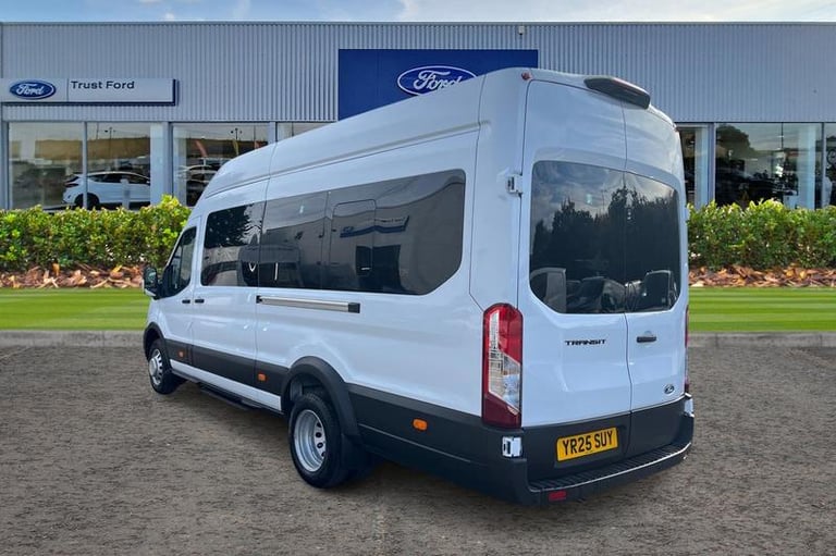 2025 Ford Transit 460 Leader L4 H3 ELWB High Roof 17 Seat Minibus RWD 2.0 EcoBlue 165ps, PRIV Min...