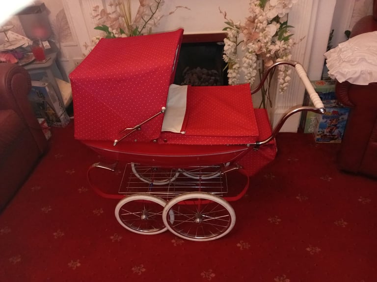 image for Vintage dolls pram 