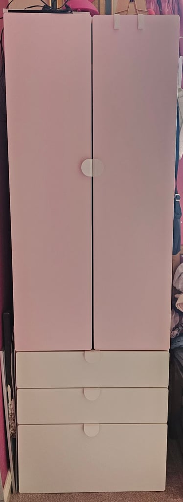 Ikea Pink Wardrobe