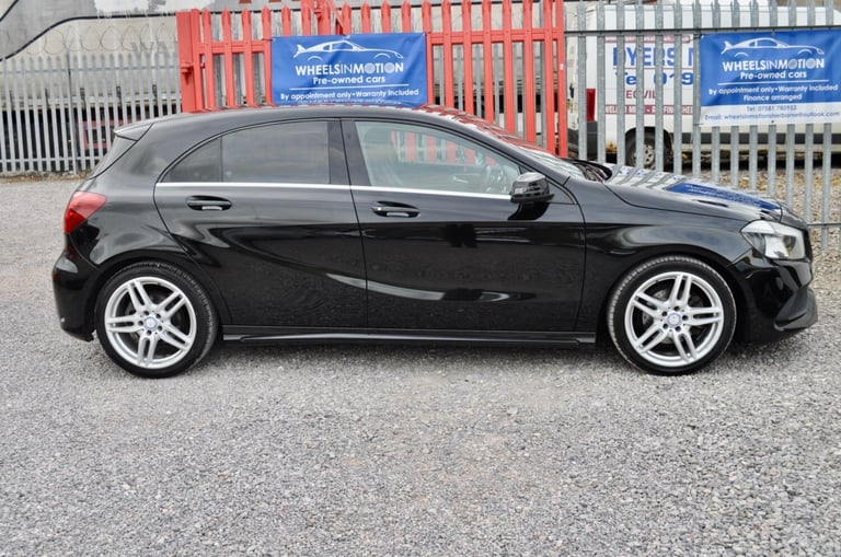 MERCEDES BENZ A180D AMG LINE 1 PREVIOUS OWNER 72MPG CAM BELT REVERSE CAM SAT NAV