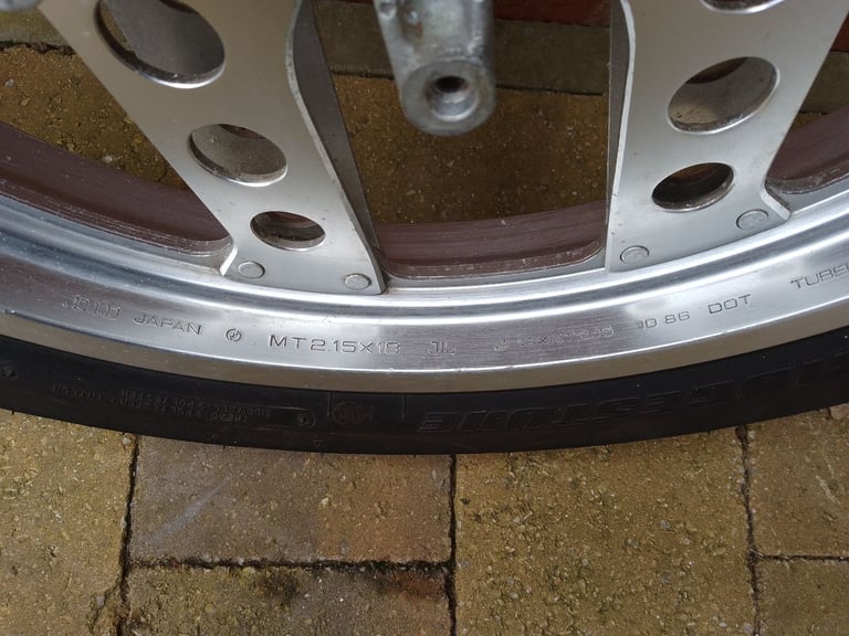 Honda xbr500 Comstar front wheel