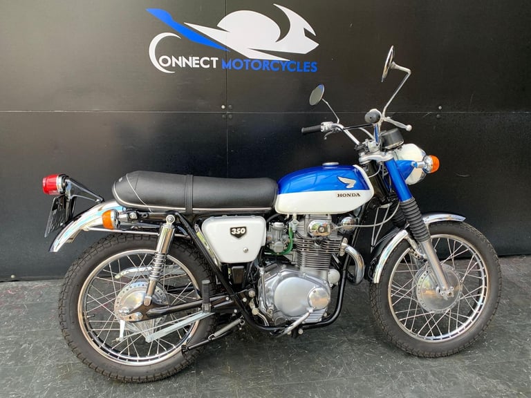 HONDA CL 350 SCRAMBLER 1968 CLASSIC BIKE UK REGISTERED HPI CLEAR 